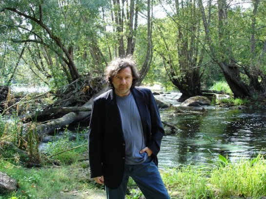 Claudio Rodríguez Fer no Río Miño